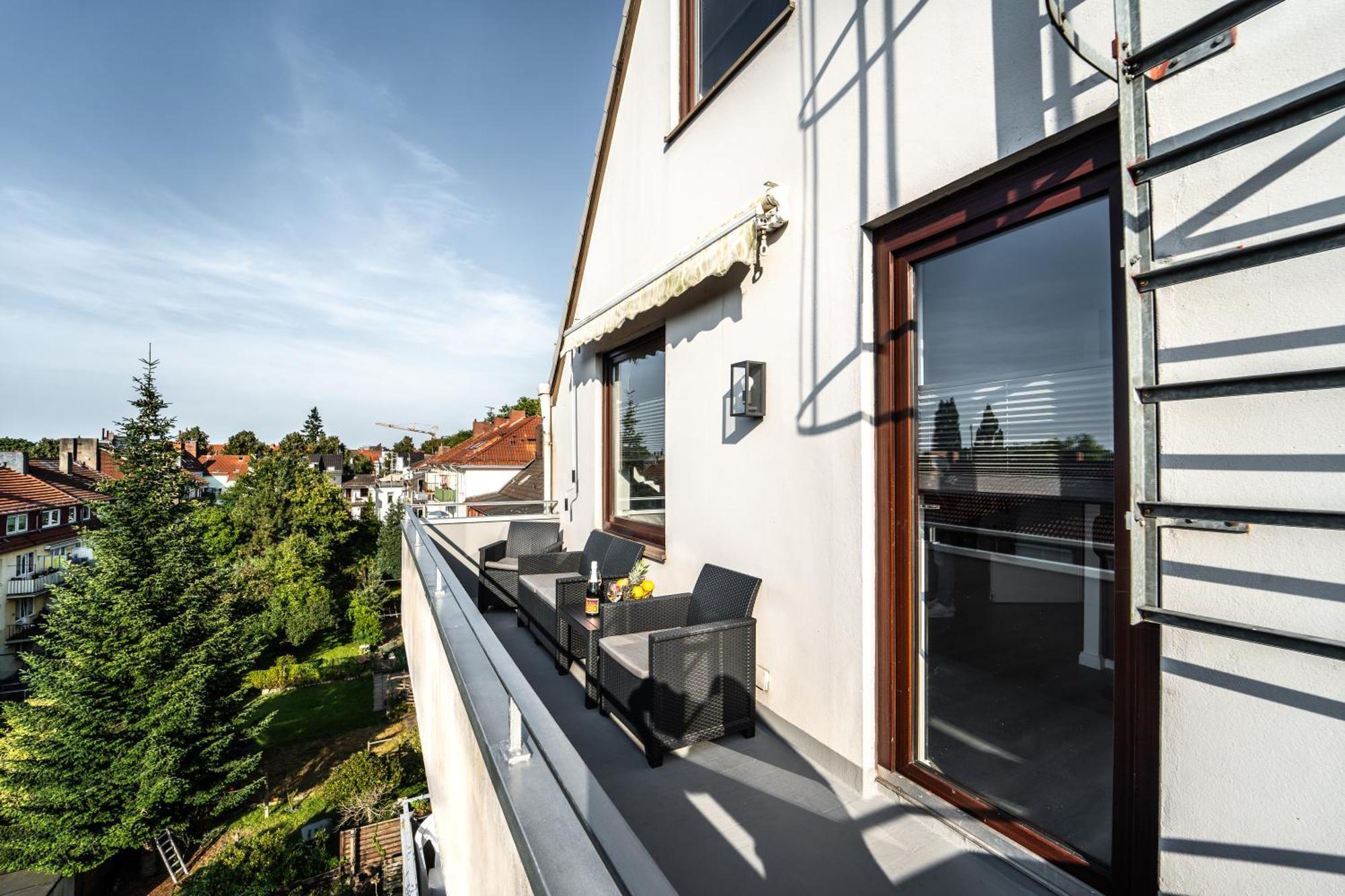 Stern Blick - Maisonette, Balkon, Zentral In Бремен Экстерьер фото